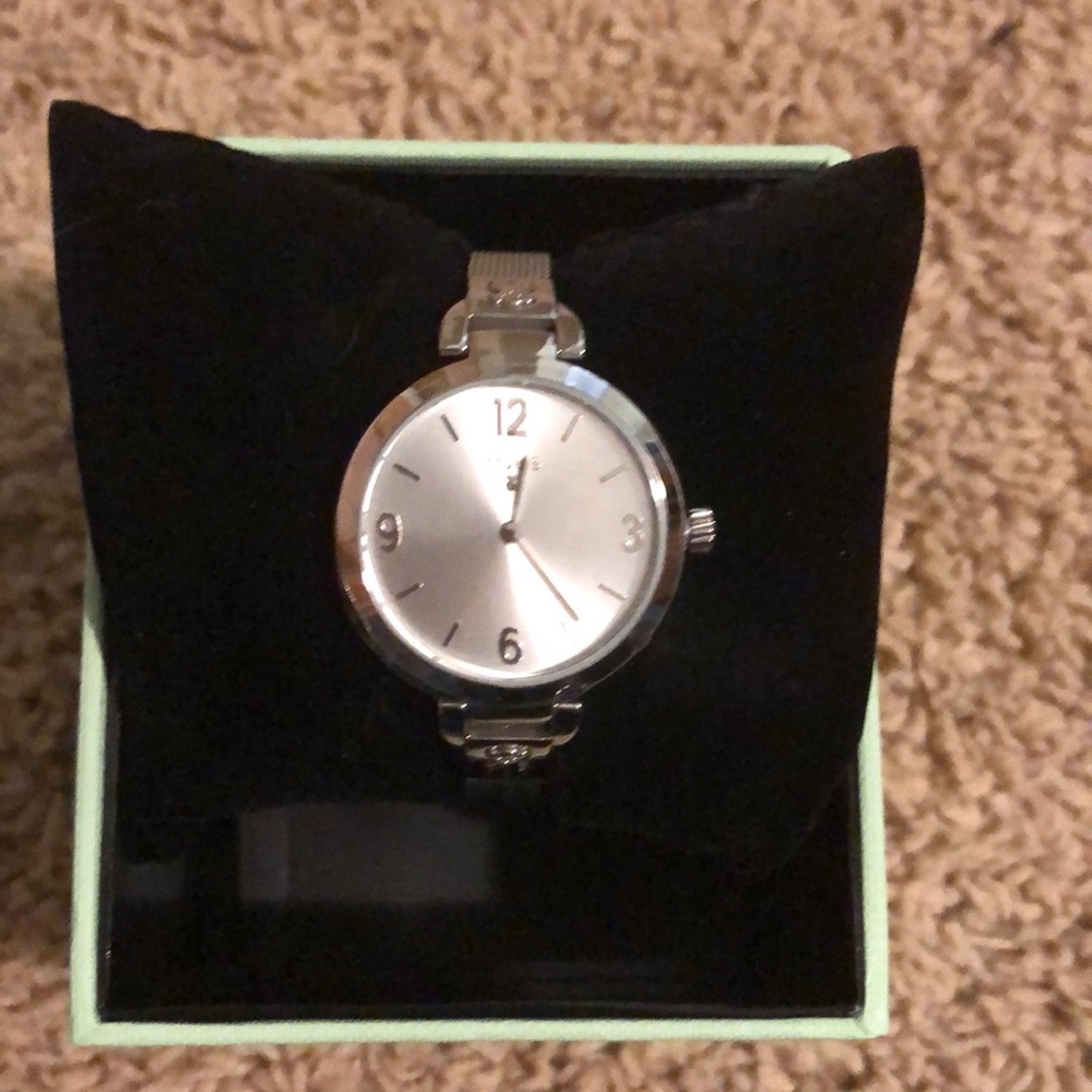 Tous silver women’s bear watch